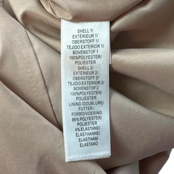 Aidan Mattox Puff Sleeve Sequined Embroidered Evening Dress Gown Teal Size 6 - Picture 8 of 9